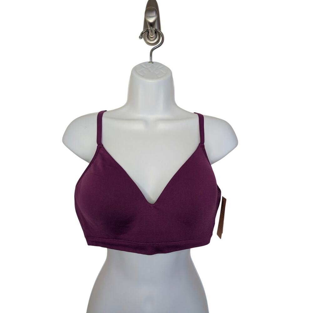 Third Love Women Intimates, Purple Classic Wireless Bra, Sz XL